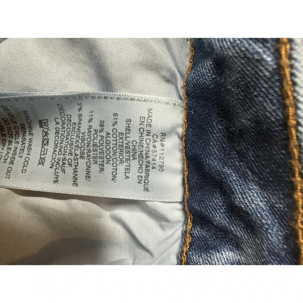 NEW Size 29‎ True Religion Becca Raw Hem Mid Rise Bootcut Medium Cloudless Jean